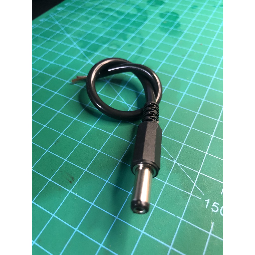 Dây nguồn DC đầu jack Đực, Cái DC 5.5x2.1mm (lõi đồng nguyên chất)