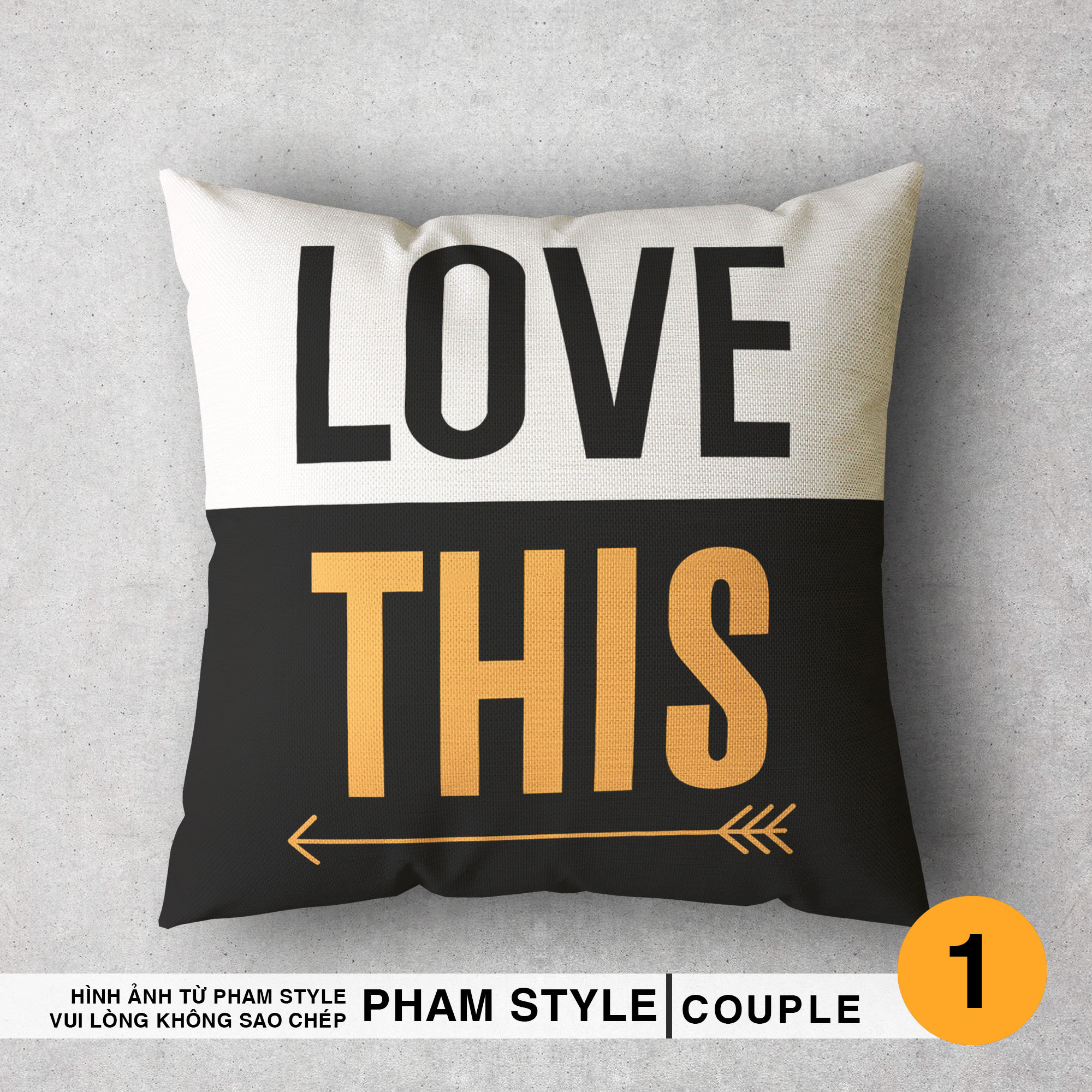 Vỏ Gối Sofa COUPLE (NO1-16) (45x45cm)