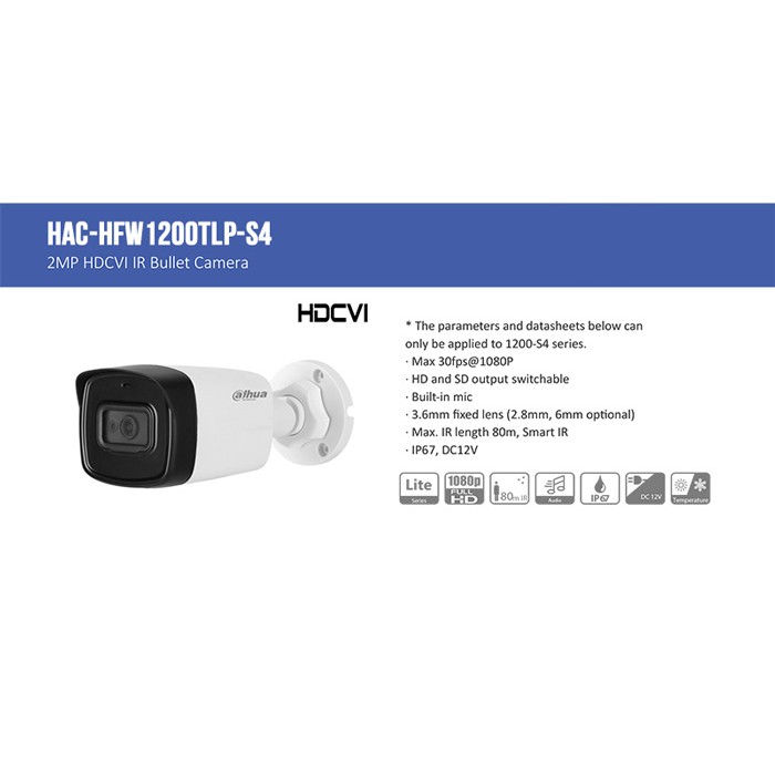 Rẻ nhất Shoppe Camera 2.0 Dahua HAC-HFW1200TLP-S4