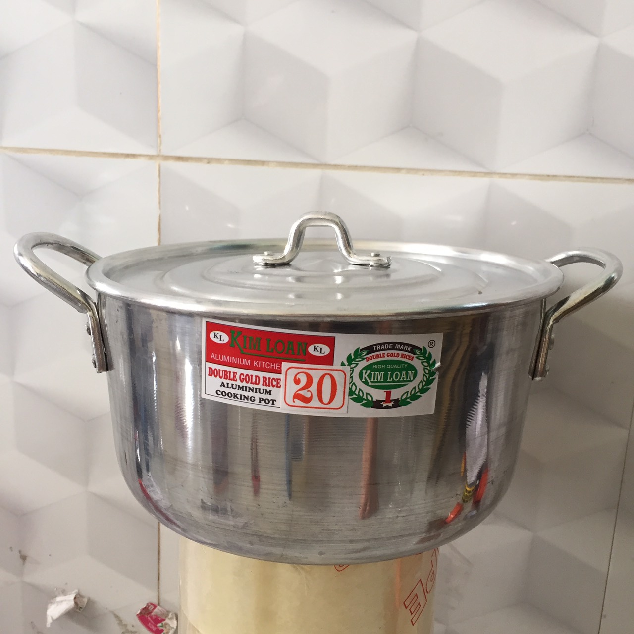 [BAO DÀY - ĐẸP] Nồi nhôm 20 cm Ki.m Loan chính hãng/Nồi nhôm cao cấp