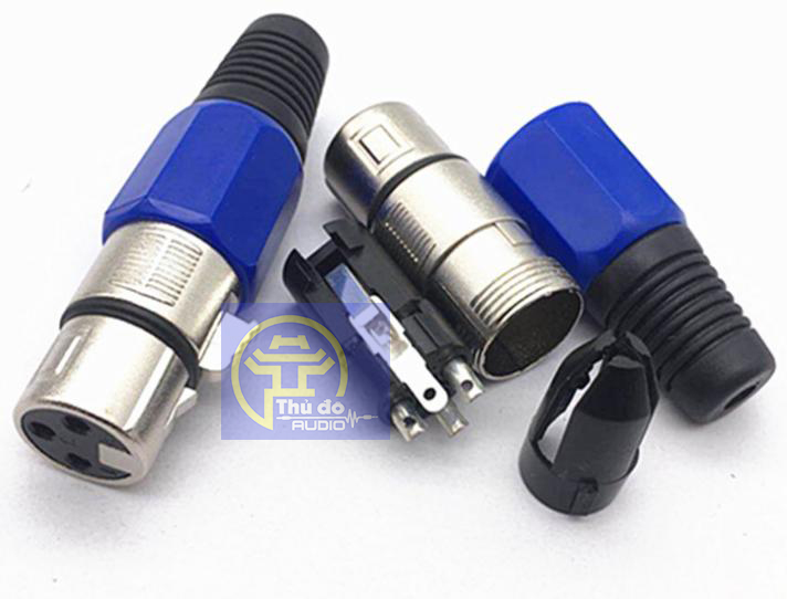 02 cái Jack Canon Đực Cái cao cấp - kết nối micro, âm ly.....