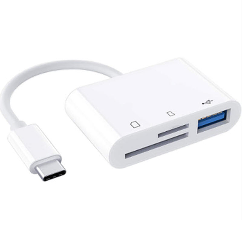 Đầu đọc thẻ nhớ Type c đọc thẻ SD,TF,USB đa năng