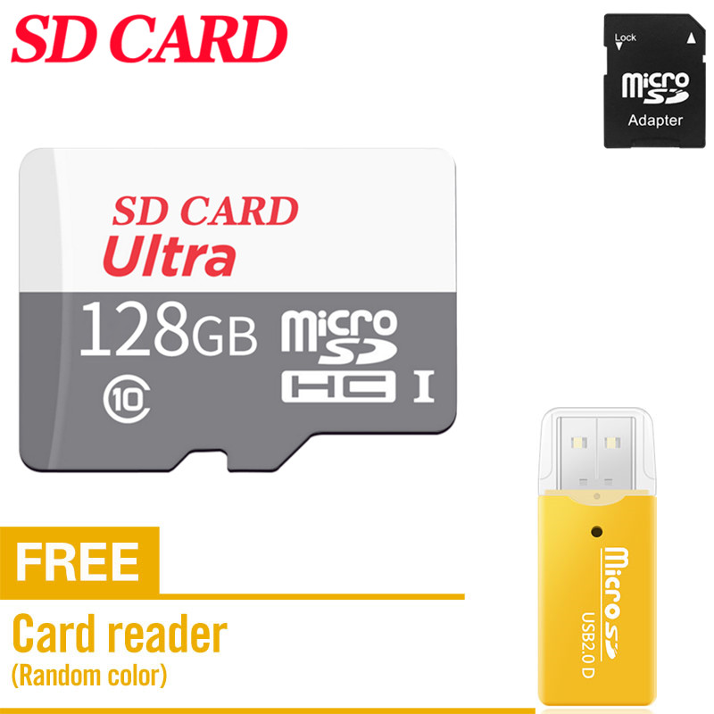 Thẻ nhớ kingdo 128GB Tặng kèm đầu đọc thẻ kingdo Ultra MicroSD