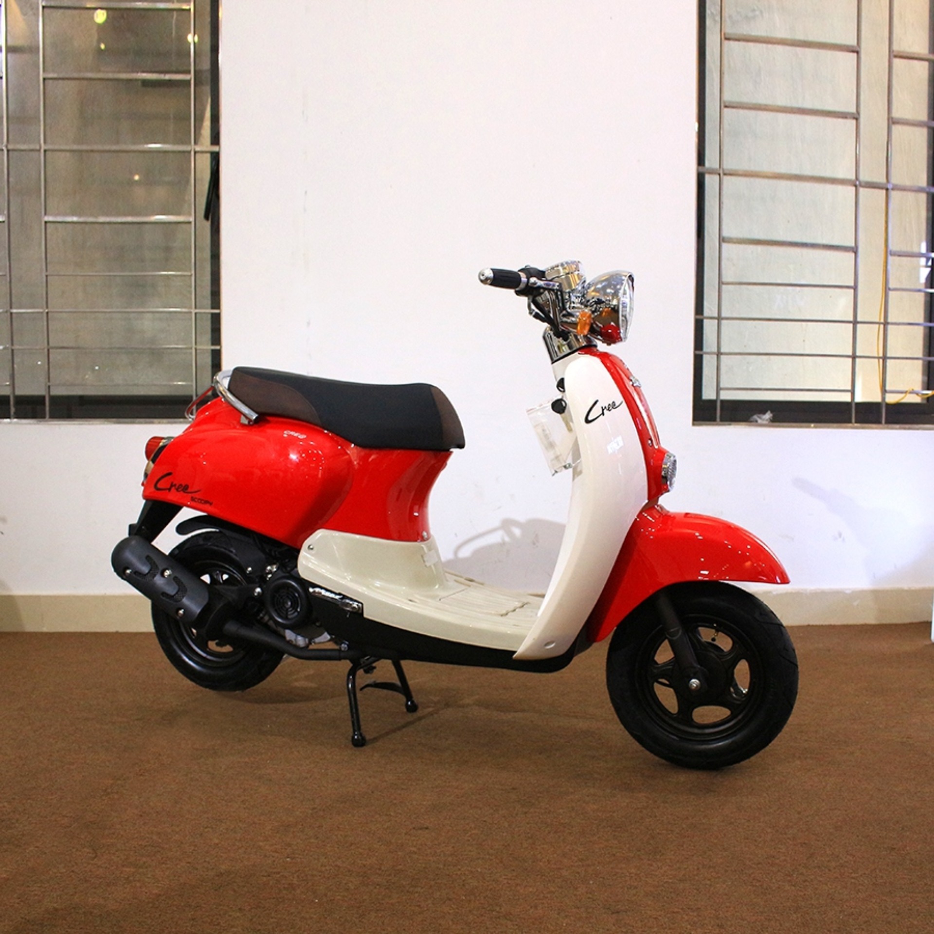 [Trả góp xe máy 0%] Xe tay ga 50cc TAYA CREA (màu đỏ)