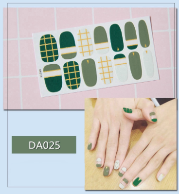 Set 14 Nhãn Dán Móng, Sticker Dán Móng Nghệ Thuật mẫu mới 💖💖💖