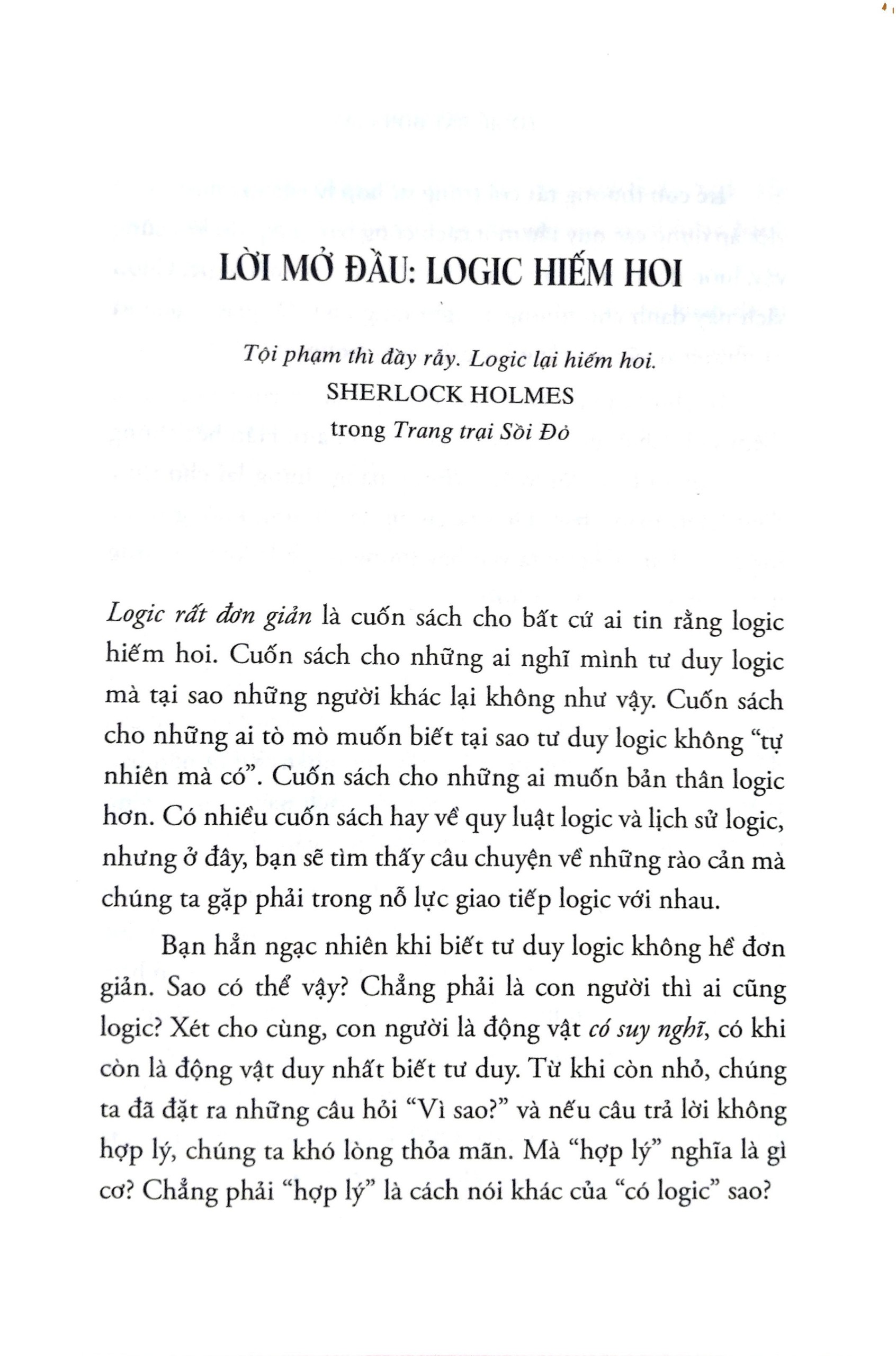 Sách Alphabooks - Logic Rất Đơn Giản