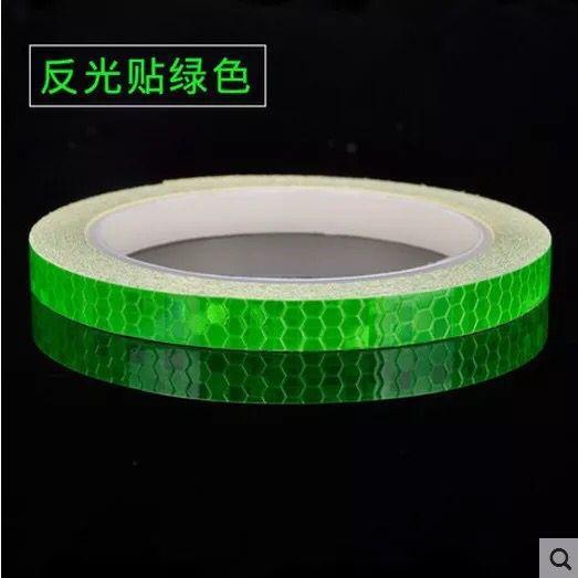 Bộ 5 cuộn băng dính phản quang cực đẹp 1cm*8m(ib chọn màu)