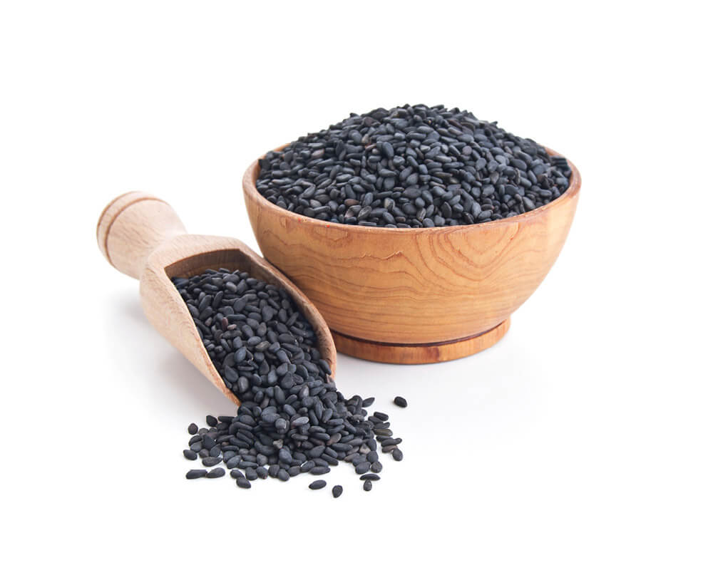 Vừng đen quê 500g (mè đen)