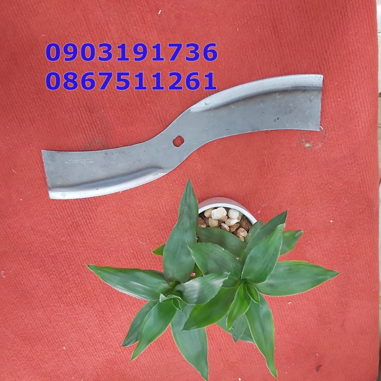 Lưỡi dao lắp cho máy băm chuối, băm cỏ 1.5kw
