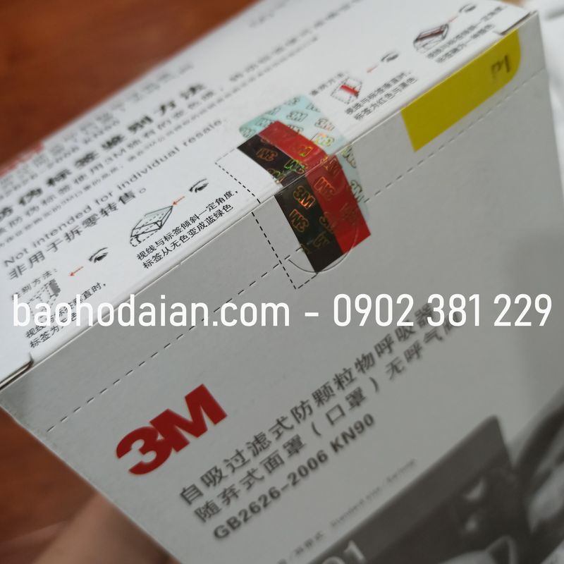 Khẩu trang 3M 9001 chống bụi, phòng độc (hộp 50 cái)