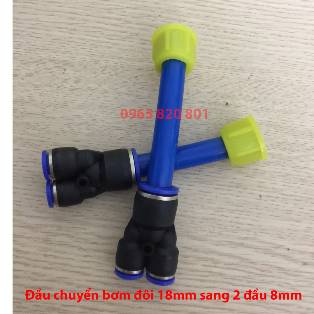 Cút chữ Y nối ống 10 ra 8mm