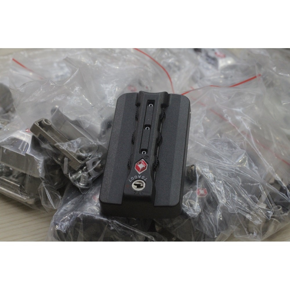 ☫❦  Khoá số cho vali khung nhôm KS003