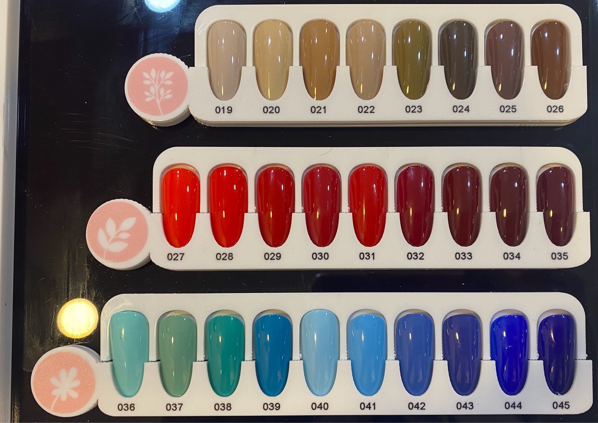 Bộ Nail Box Design 10 móng nhám trơn