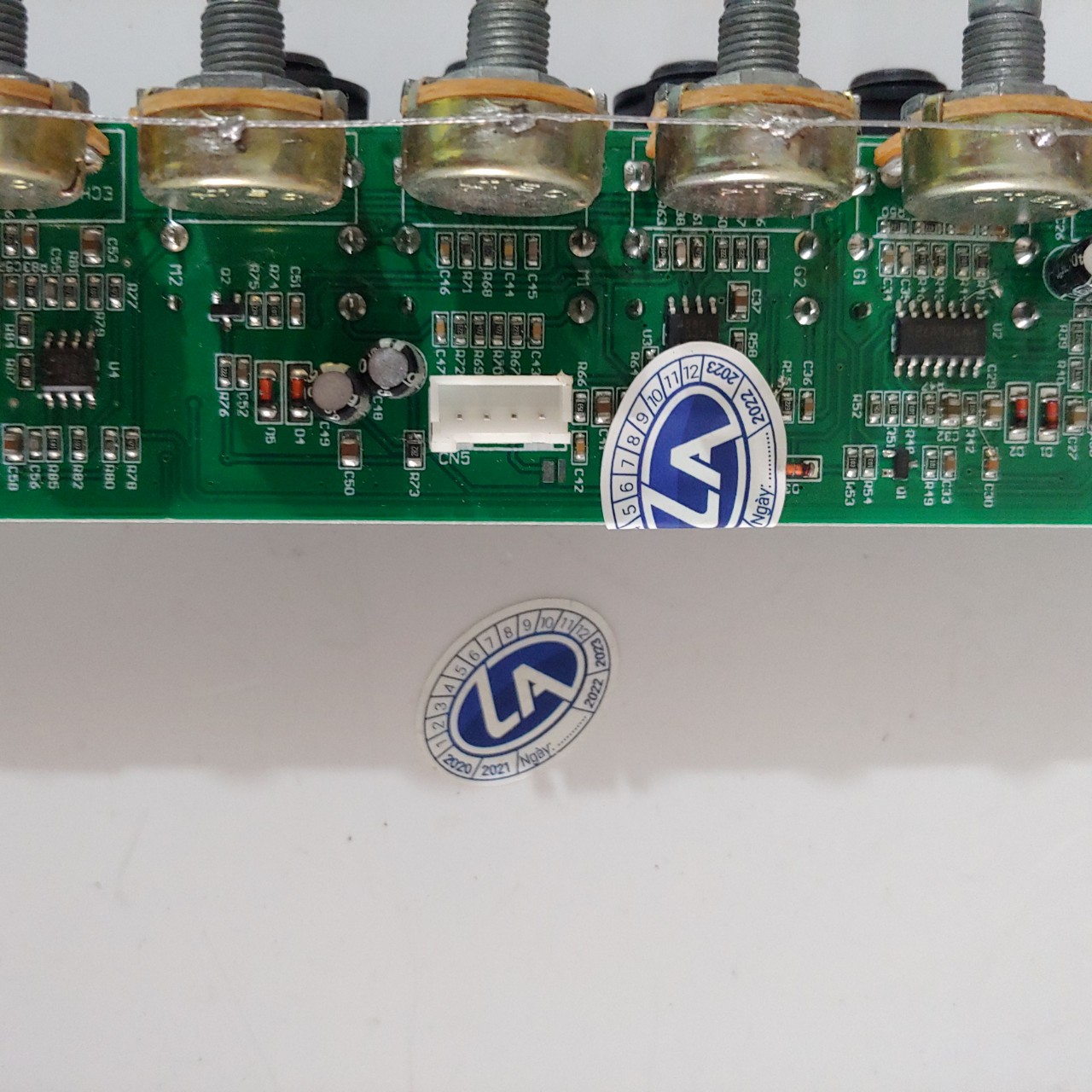 mạch pre loa kéo 10 vol