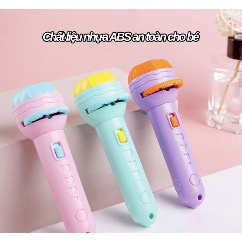 Bộ đèn pin chiếu hình nhận biết cho bé yêu