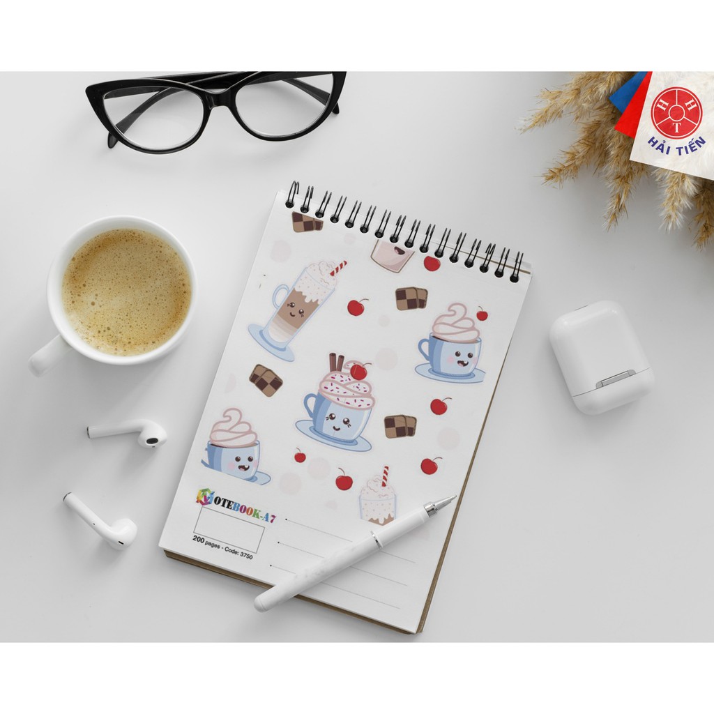 Hải tiến sổ lò xo business a7 lốc 10 quyển