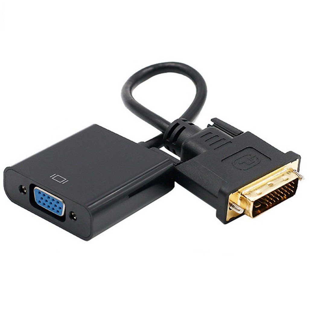 Cable to convert DVI to VGA, Dvi to Vga (dvi connects laptop, vga connects monitor)