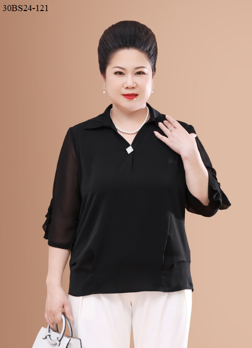 ÁO SƠ MI TAY LỠ TRUNG NIÊN BIG SIZE