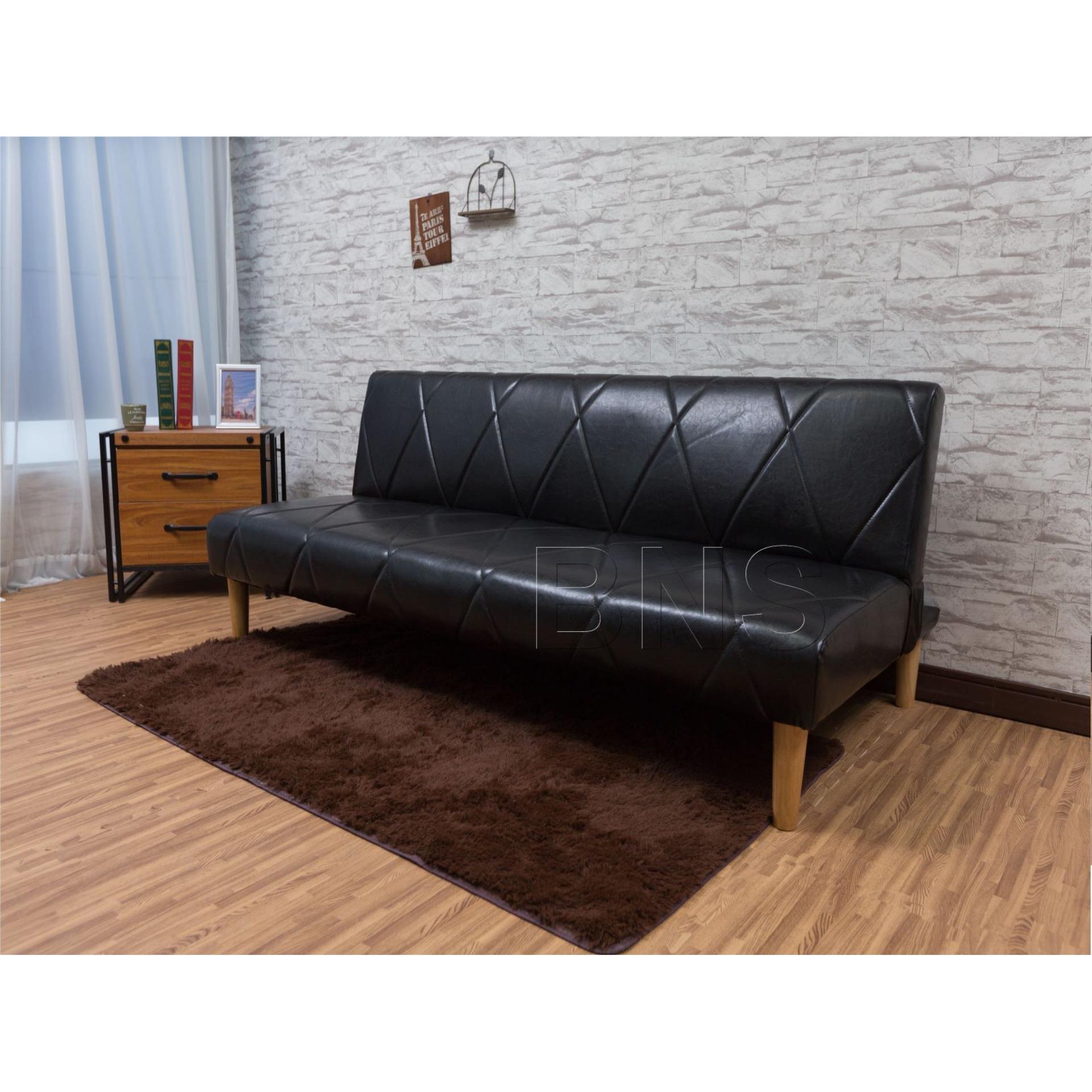 Ghế Sofa giường đa năng BNS 2018D (Đen)