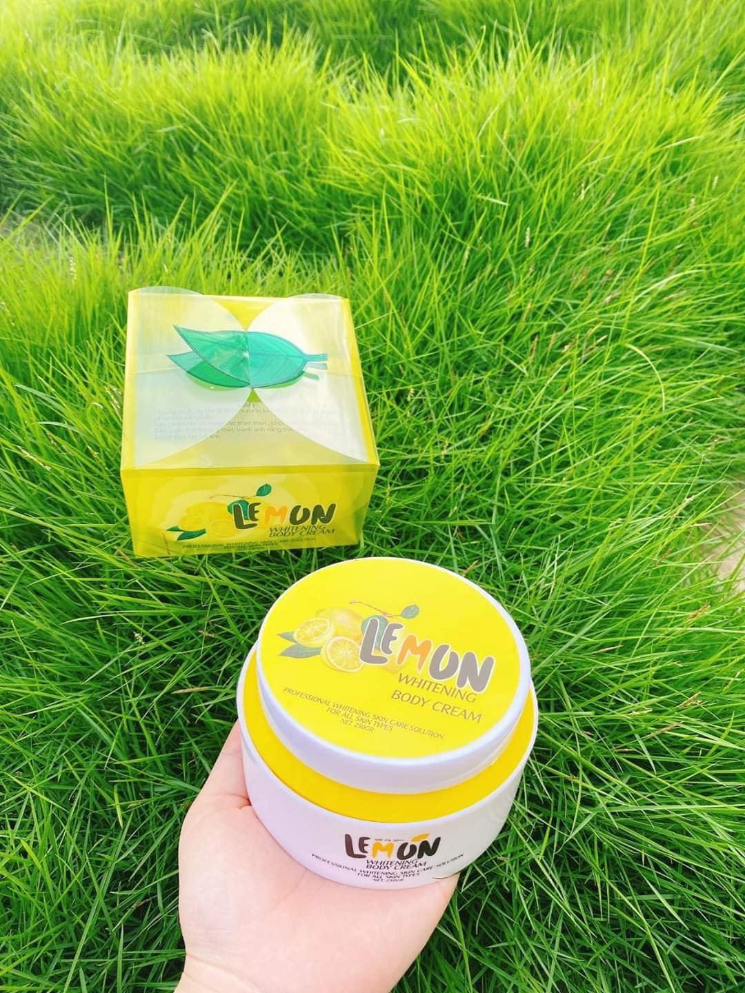 BODY LEMON CHANH - kem body trắng da cấp tốc