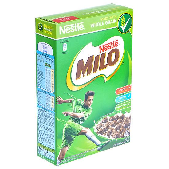 NGŨ CỐC MILO ĂN SÁNG HỘP 330G