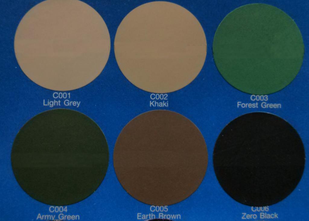 [HCM]Sơn màu lính( Camouflage) Bosny( Forest green)