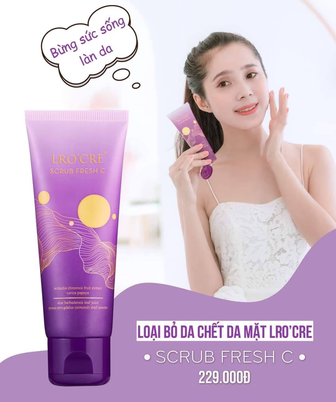 Gel Tẩy da chết mặt Lro’cre