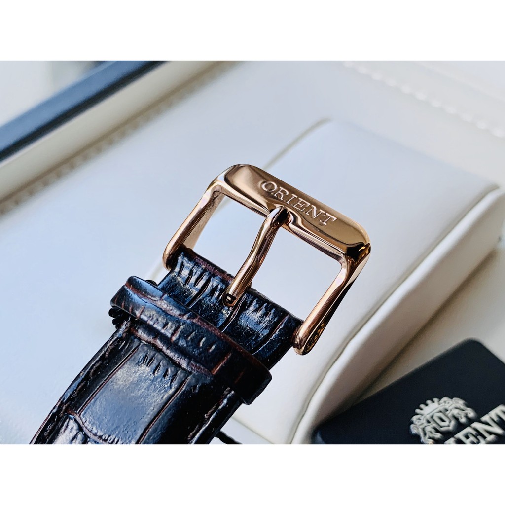 [HCM]Đồng Hồ Nam Orient Automatic FEV0V002TH MÀU CÀ PHÊ CỰC ĐẸP