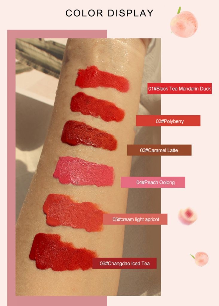SON KEM LỲ MÀU OMGA PEACH
