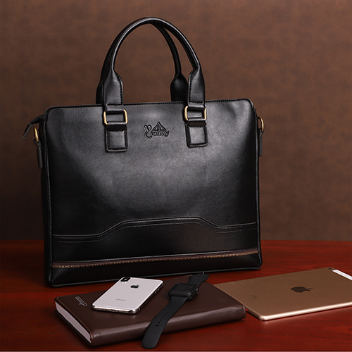 Yuumy Office Briefcase (Large-Sized Women's Work Fashion - Leather Briefcase Caym07)