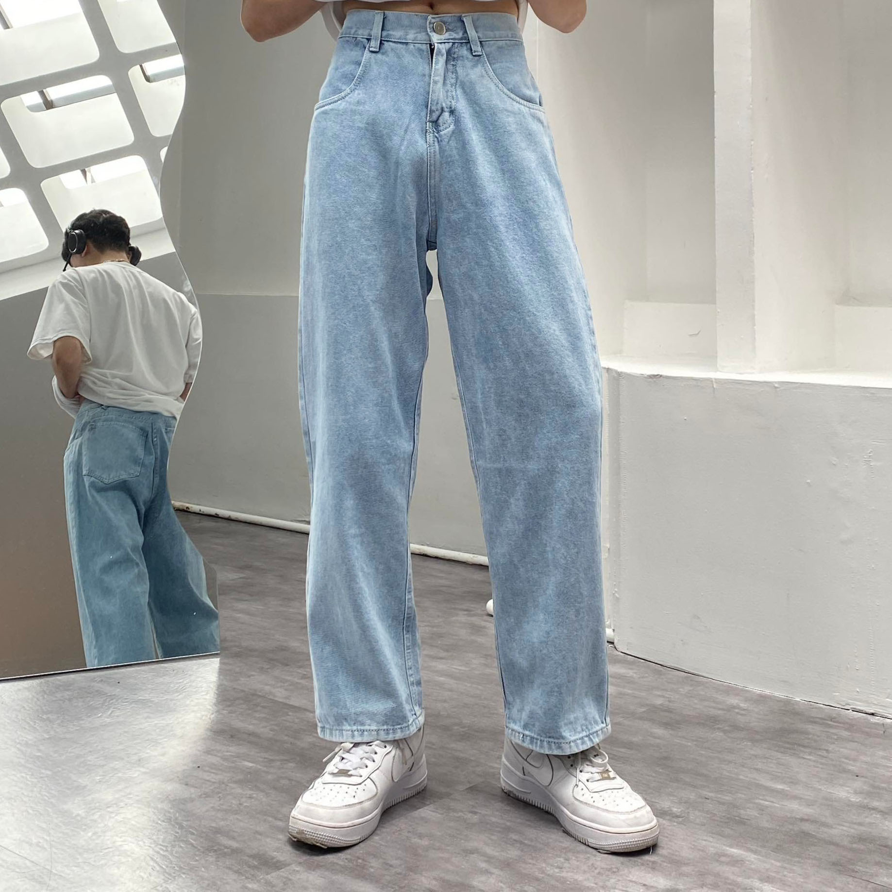 QUẦN FF INDIGO BAGGY JEANS