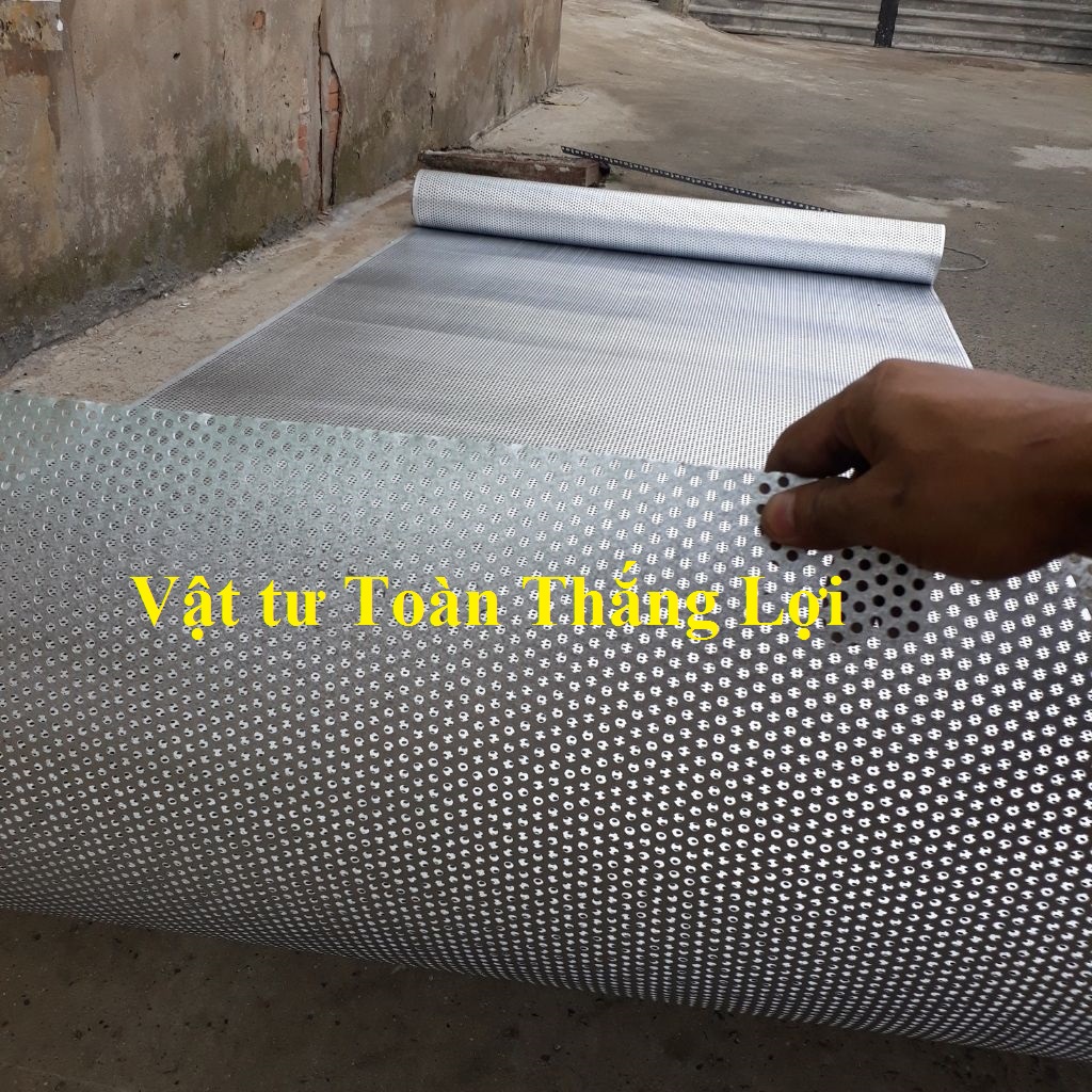 ( Khổ cao 1M và 1M2) Tôn đột lỗ mạ kẽm tròn chất lượng
