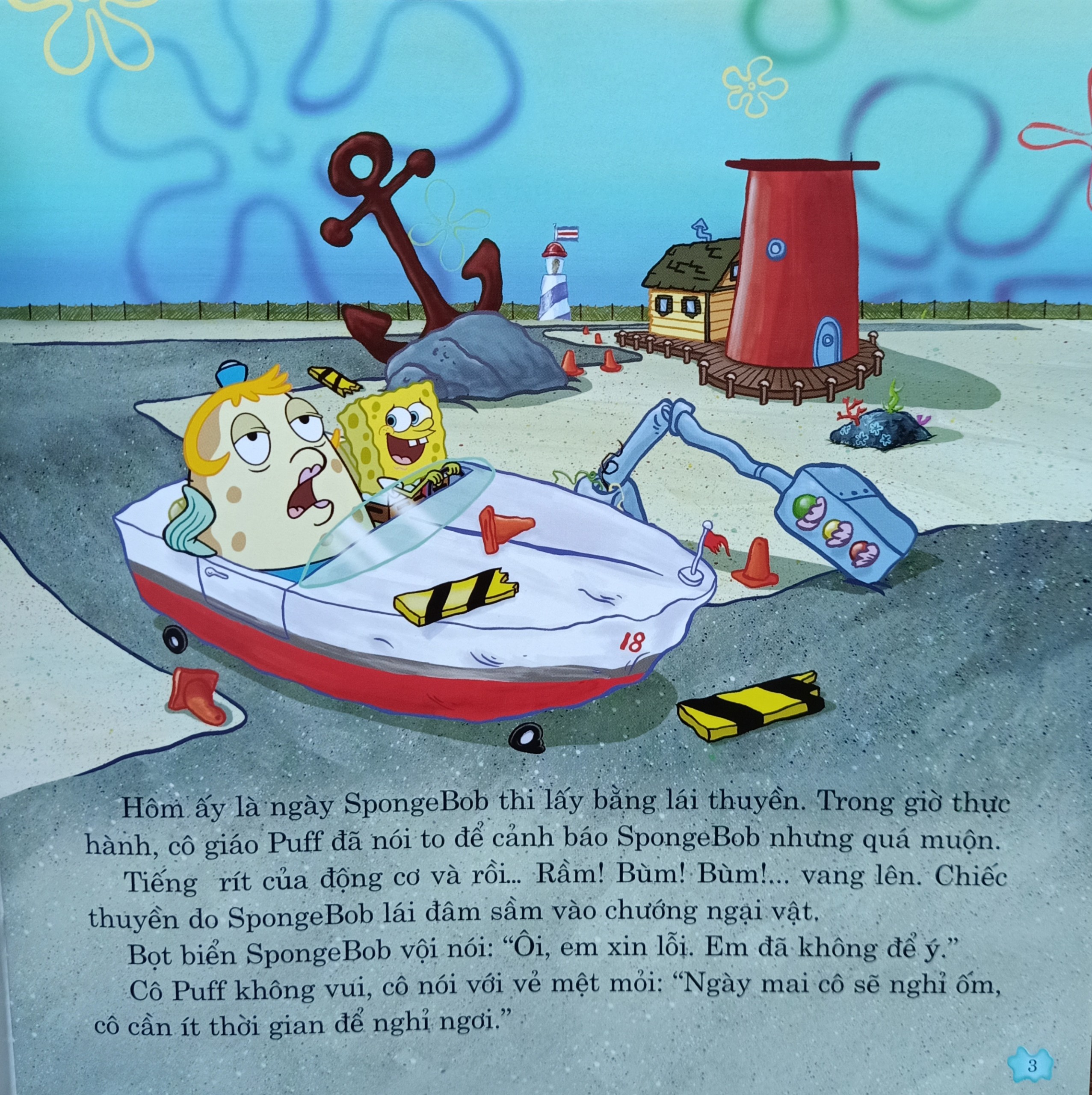 Sách - SpongeBob SquarePants - Lớp Học Tinh Nghịch