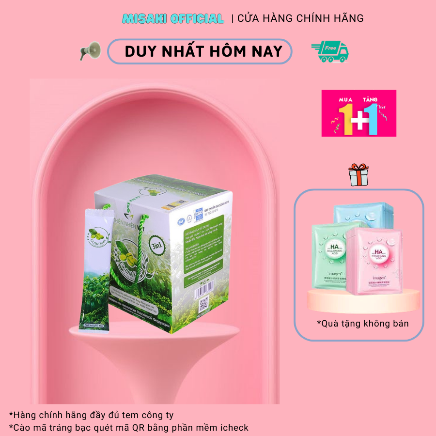 [TEM ĐIỆN TỬ-CHÍNH HÃNG] Cà Phê Xanh Kháng Mỡ Hỗ Trợ Giảm Cân Hiệu Quả (Hộp 30 gói)
