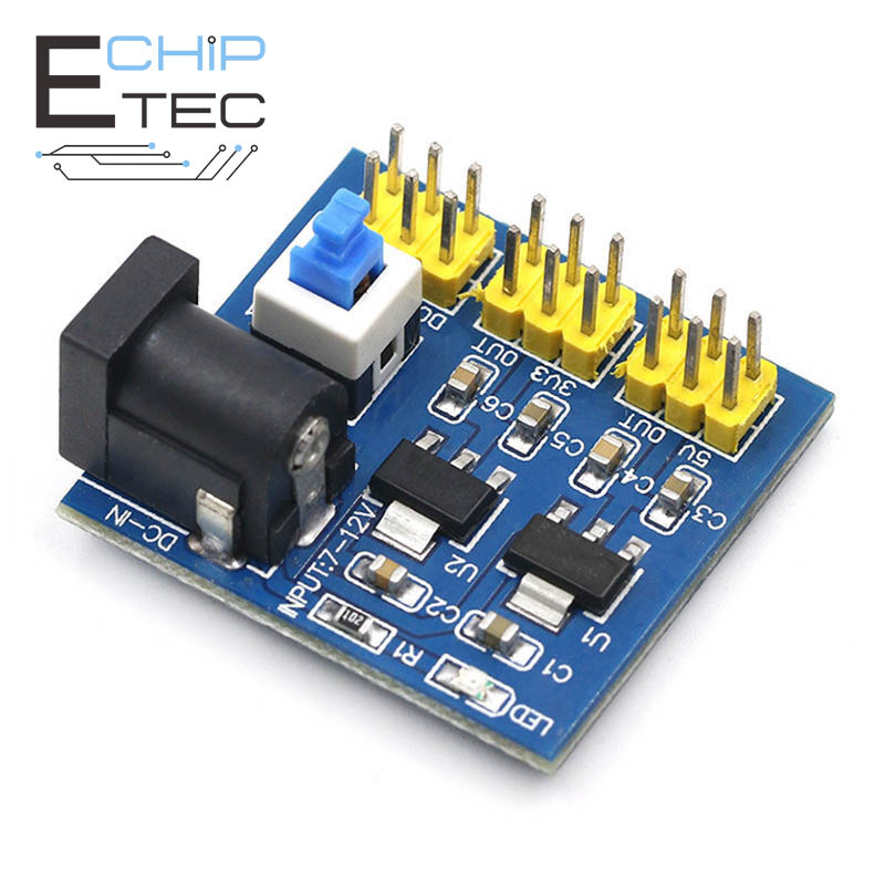 12V to 3.3V 5V step-down power supply module 3.3V 5V 12V multi-output voltage conversion DC-DC