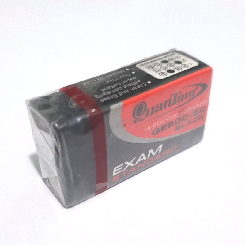 50 pcs of Black eraser QE600