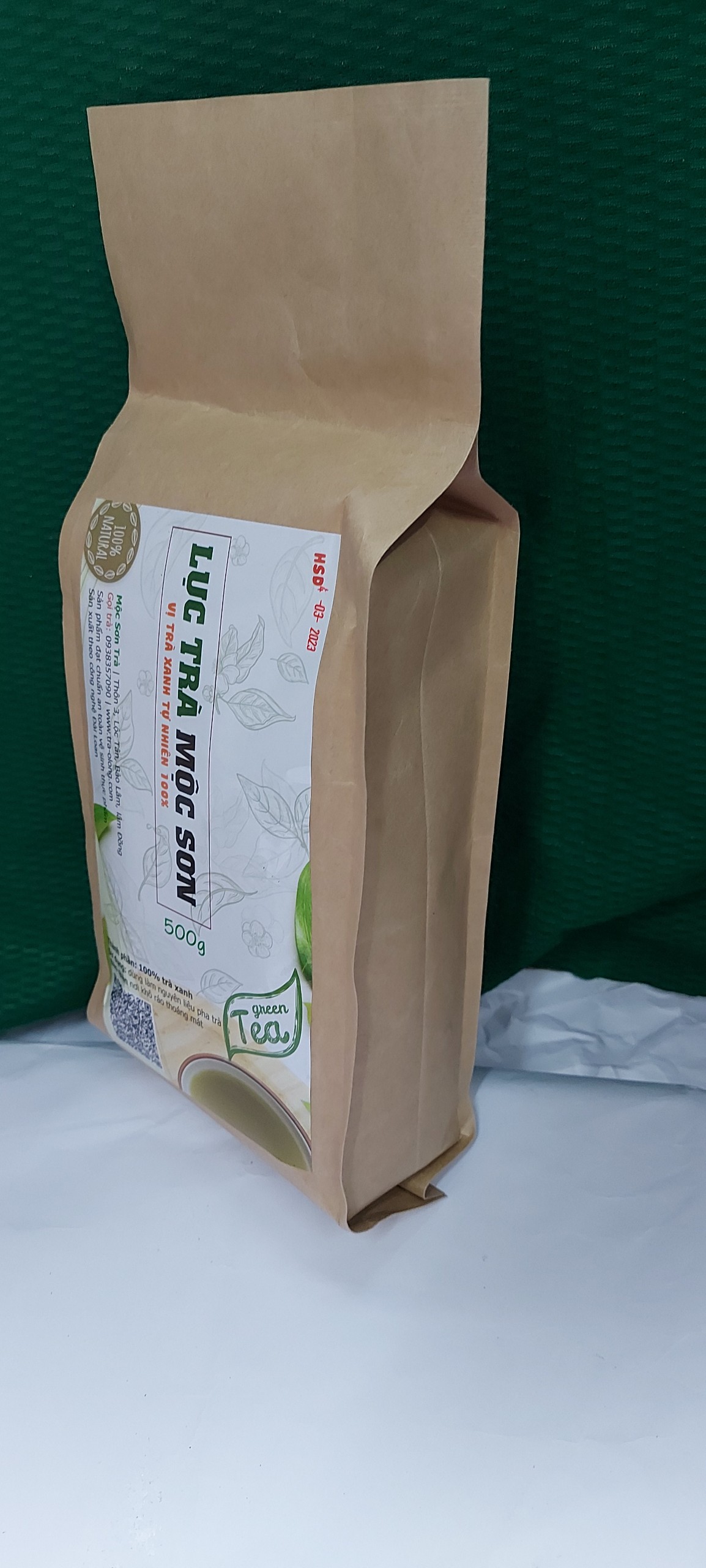 [HCM]Lục Trà (Trà Xanh) Thượng Hạng Mộc Sơn 500Gr