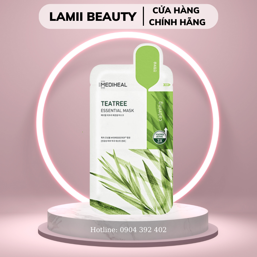 [HCM]Mặt nạ giấy Mediheal tea tree care solution essential mask EX
