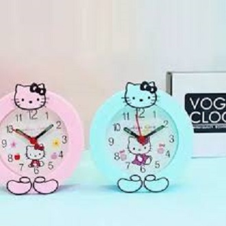 Đồng hồ báo thức Hello Kitty