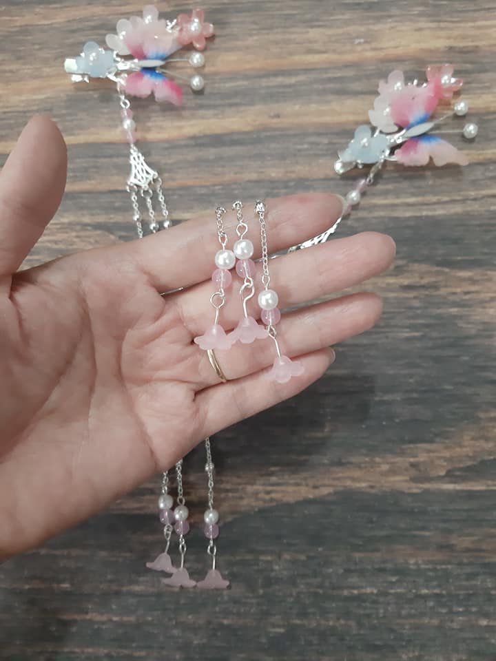 KẸP TÓC CỔ TRANG CHO BÉ