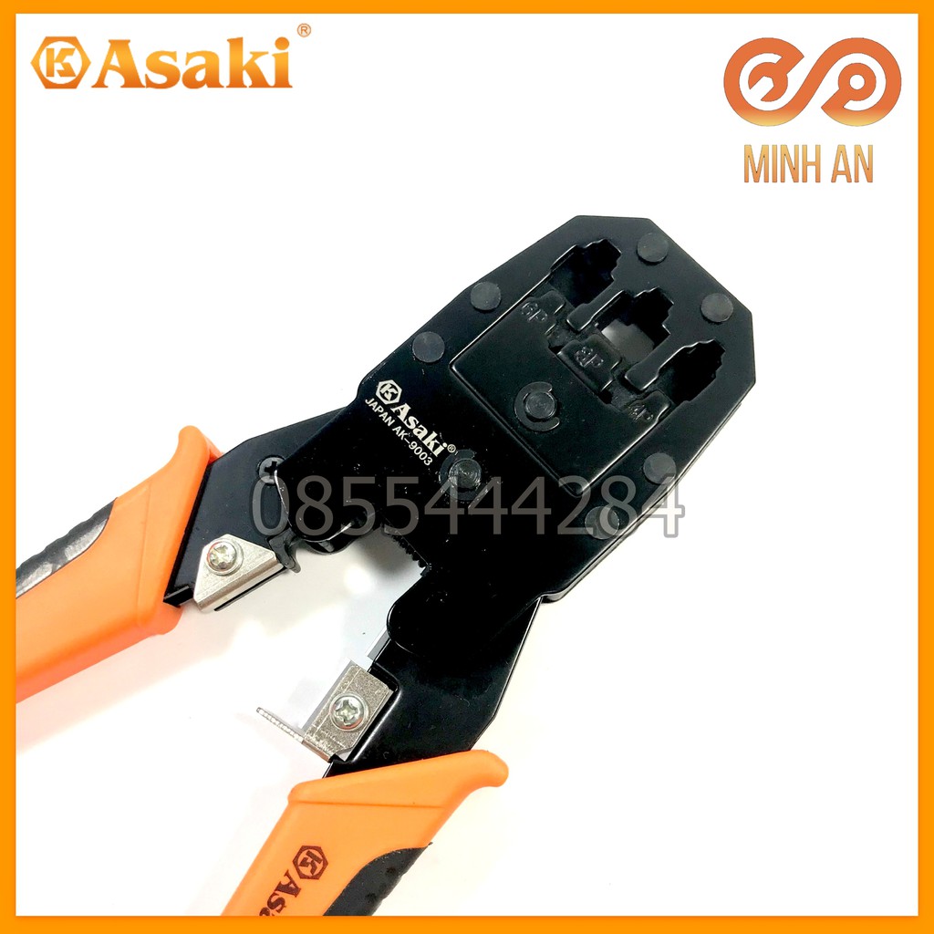 Kìm Bấm Mạng 8Inch/200Mm Asaki Ak-9003