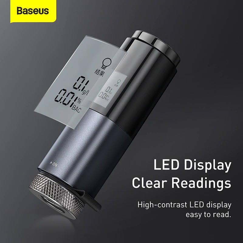 Máy Đo Nồng Độ Cồn Baseus Digital Alcohol Tester - TopLink