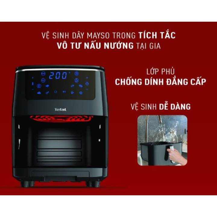 Nồi chiên không dầu hơi nước Tefal 3in1 FW201815 - 6.5L - Điện tử - Hình ảnh 5