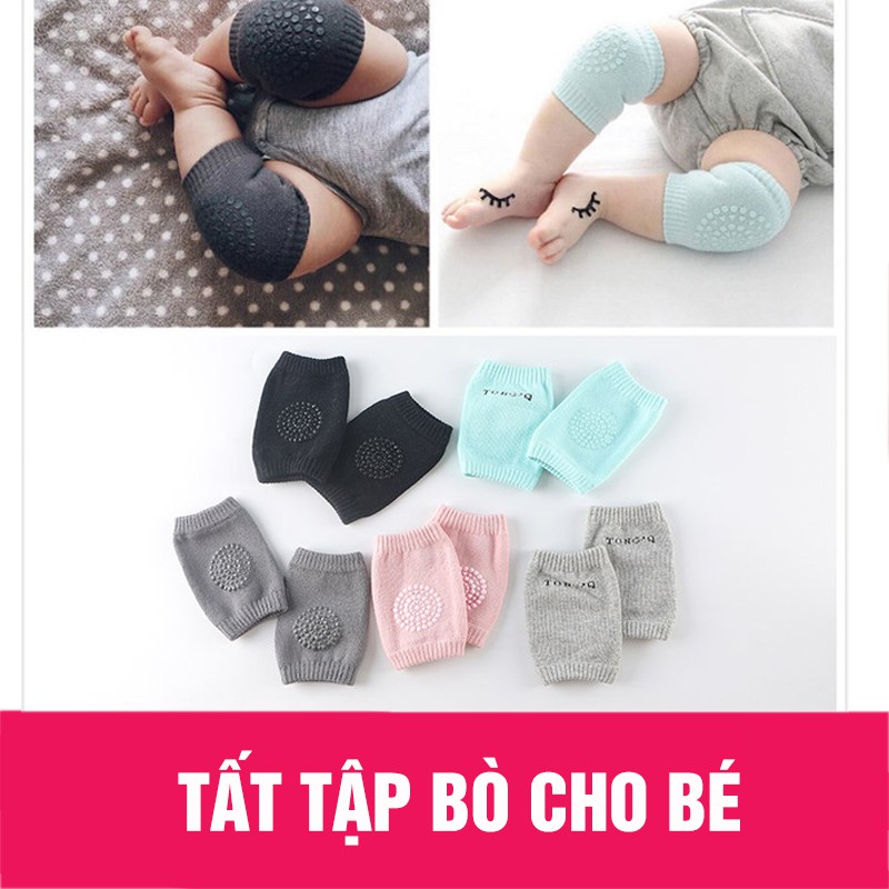 [HCM]Set 3 Đôi Vớ Tập Bò Bảo Vệ Đầu Gối Cho Bé - Vớ bò cho bé