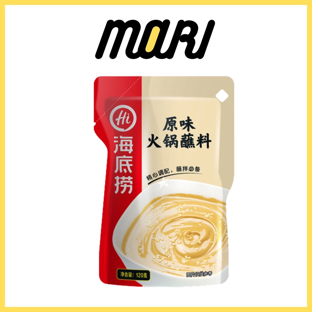 Sốt chấm lẩu đậu phộng Haidilao 3 vị gói 120g