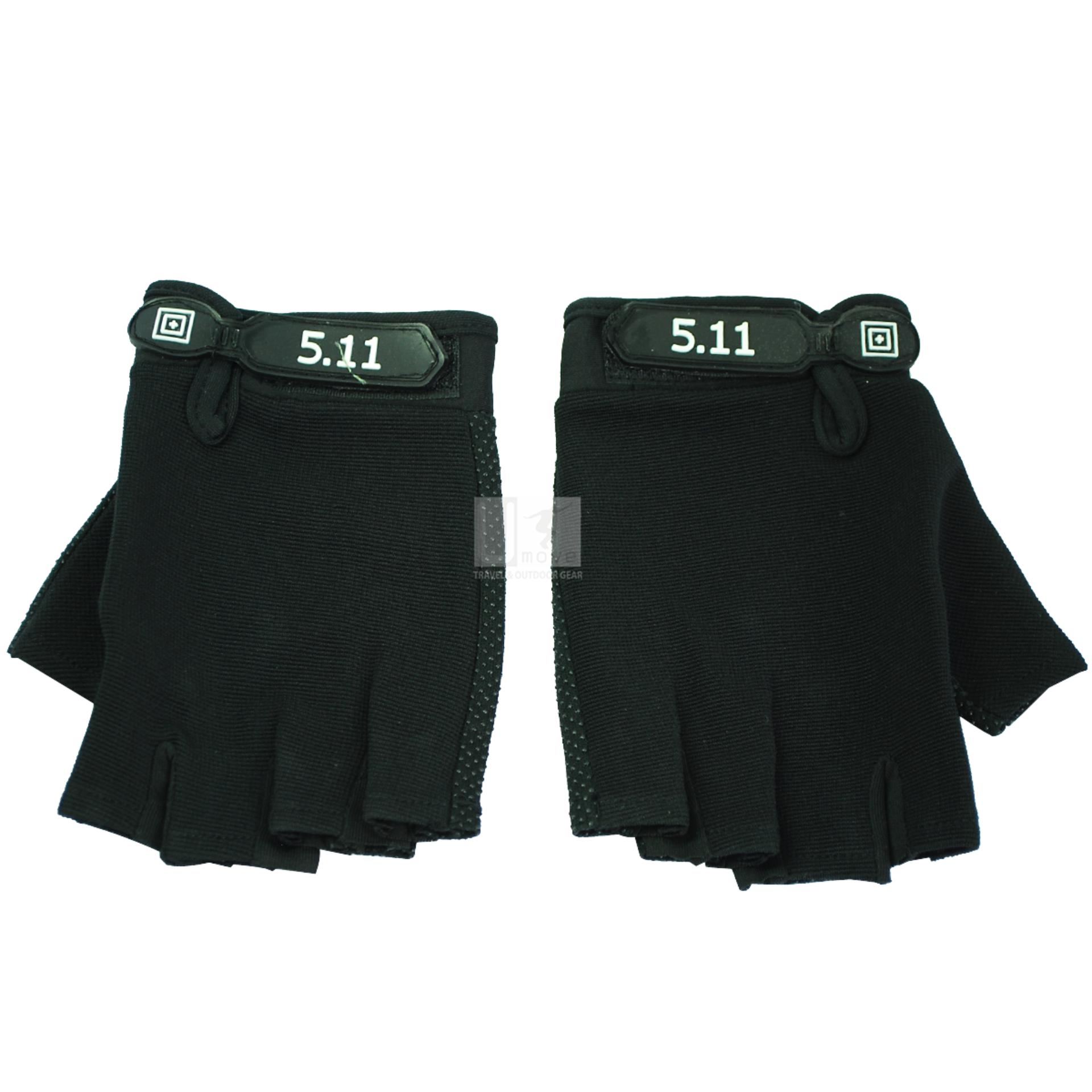 Găng tay 511 ngón cụt đen