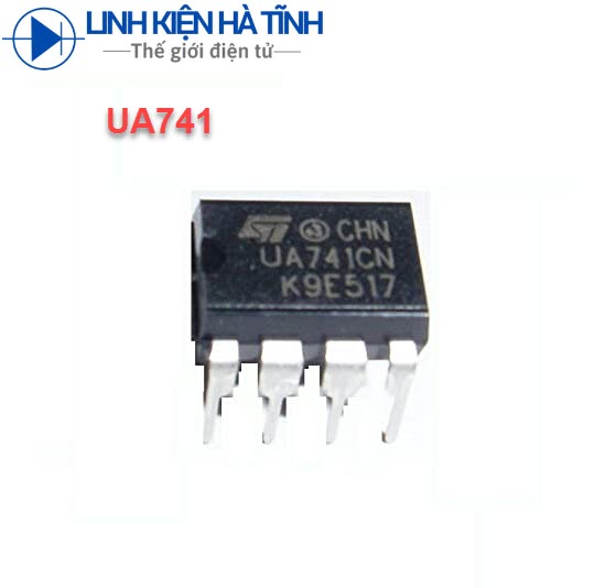 10 con ic nguồn ua741cn ua741 dip8