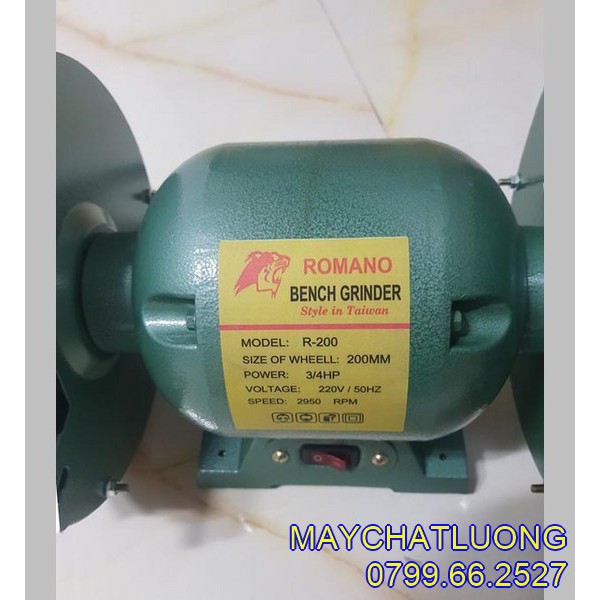 [HCM]MÁY MÀI 2 ĐÁ BENCH GINDER 1/4HP 1/2HP 3/4HP