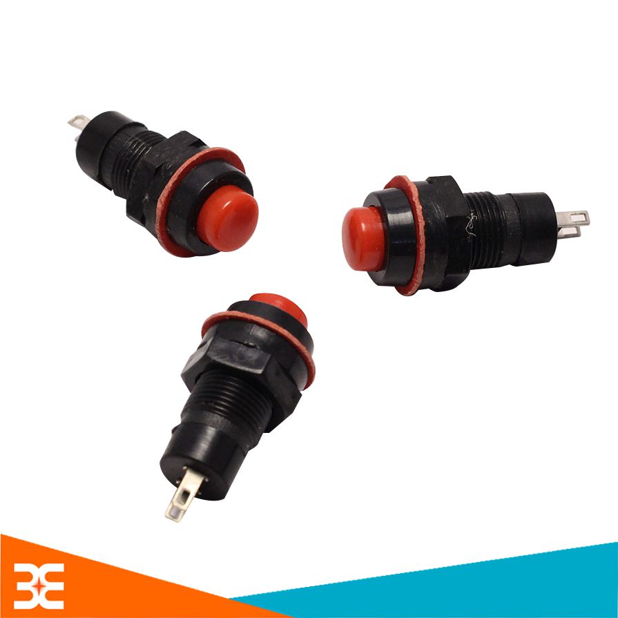 Cơmbo 10 Nút nhấn reset, nút đề sắt nhỏ 6mm 2 chân cao cấp