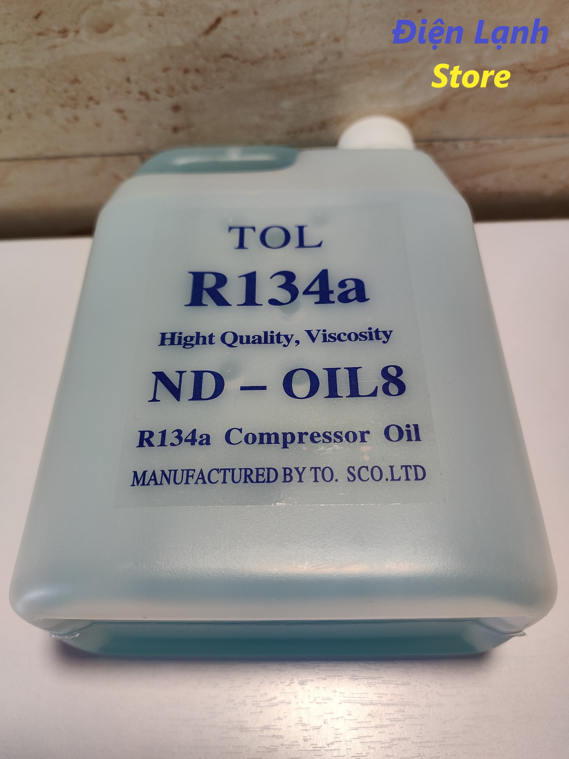 Nhớt (Dầu Gas lạnh) R134a, ND - OIL8 (loại tốt).